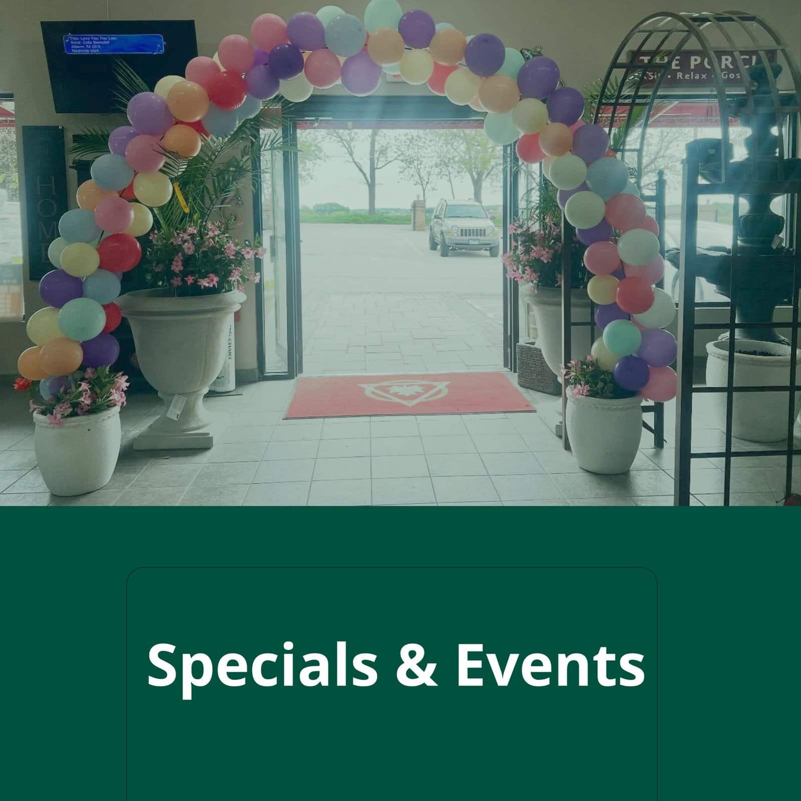 Garden Center Specials